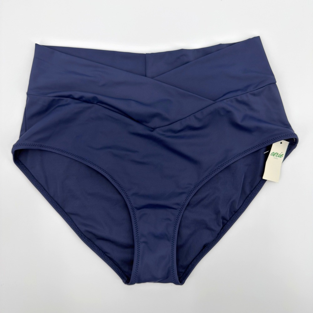 Aerie Navy Bikini Bottom